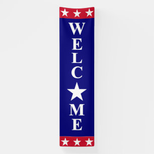 Stars & Stripes Welcome  Banner