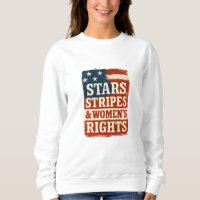 Stars, Stripes & Women’s Rights Distressed Flag