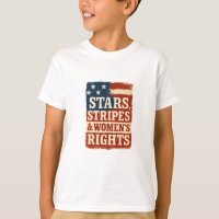 Stars, Stripes & Women’s Rights Distressed Flag