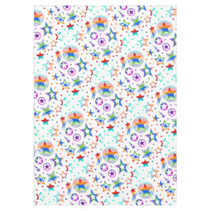 Stars Tattoos coloured + your ideas Tablecloth