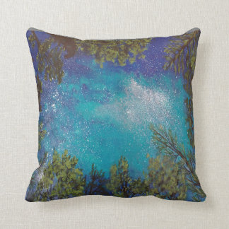 Stars through the trees - pillow