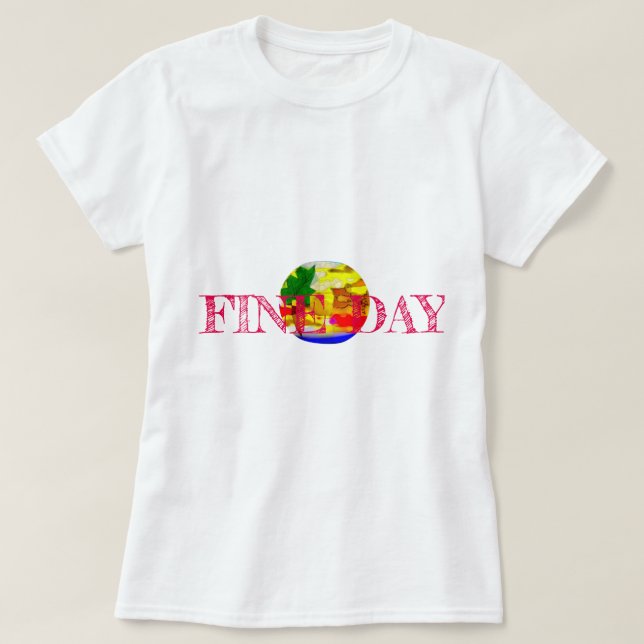 stars tree_FINE DAY T-Shirt (Design Front)