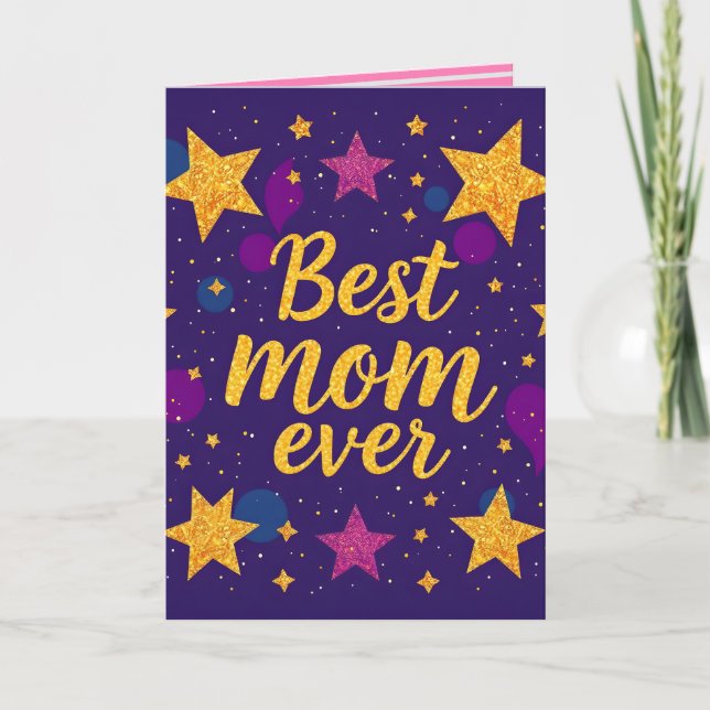 Stars Trendy Luxury Gift Collection Card (Front)