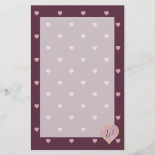 Stars Within Hearts on Port Stationery