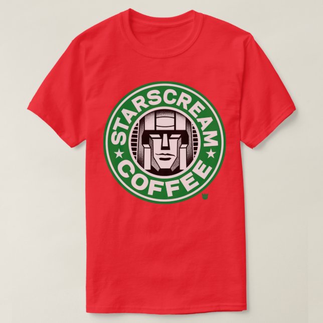 STARSCREAM COFFEE T-Shirt (Design Front)
