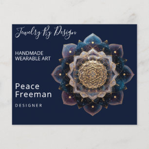 Starseed Geometry Mandala Design Flyer