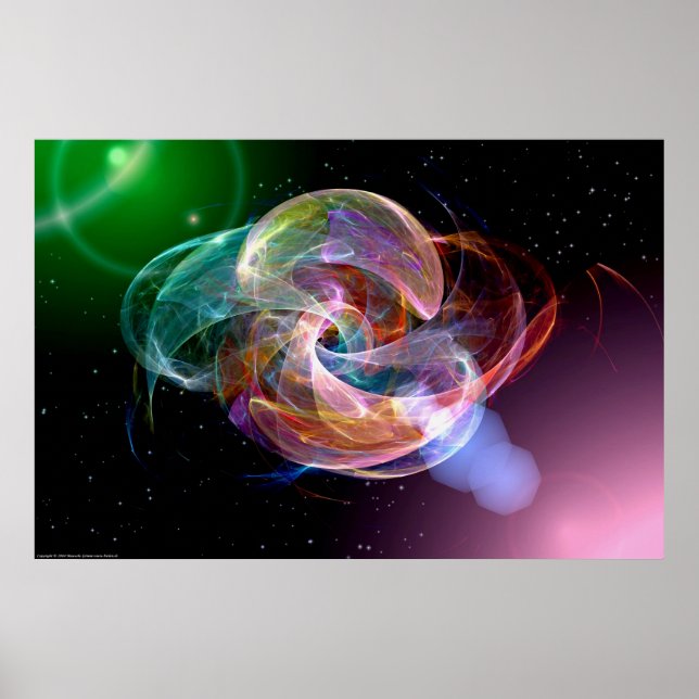Starship Fractalica Poster (Front)