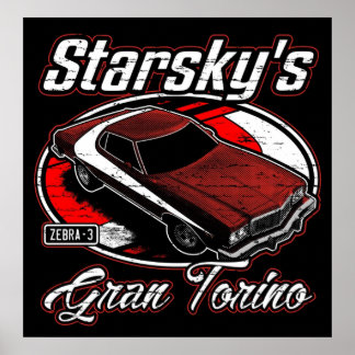 Starskys Gran Torino Poster