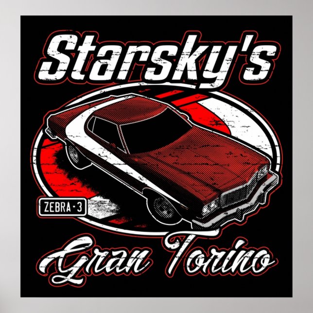 Starskys Gran Torino Poster (Front)