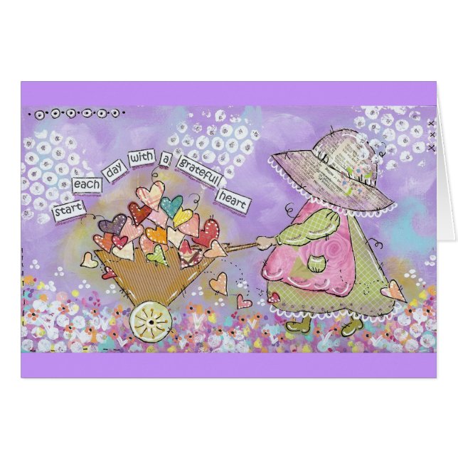 Start each day with a grateful heart! (Front Horizontal)