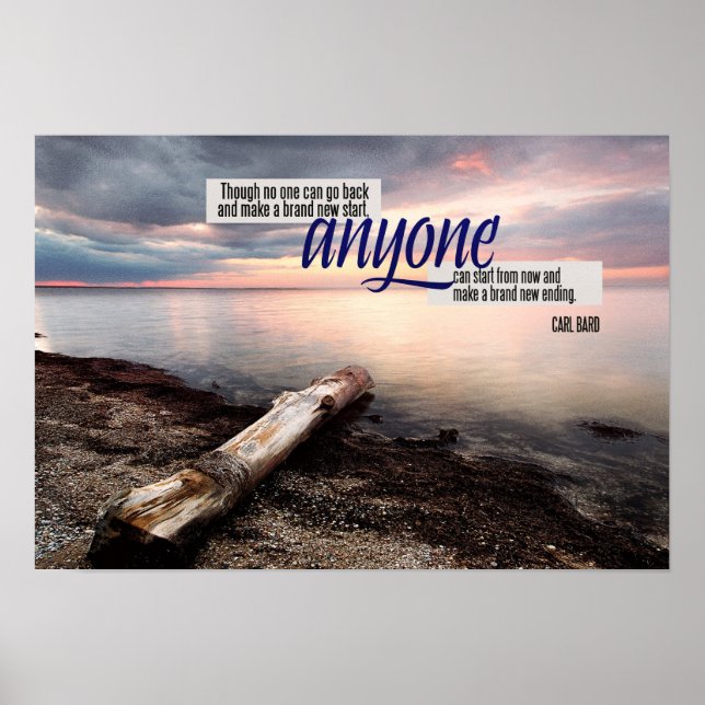 Start From Now Poster (Front)