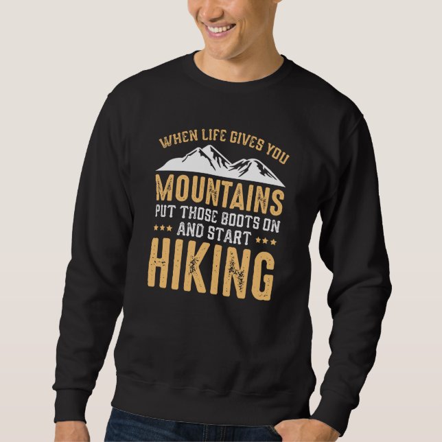 Start Hiking Sweatshirt (Front)