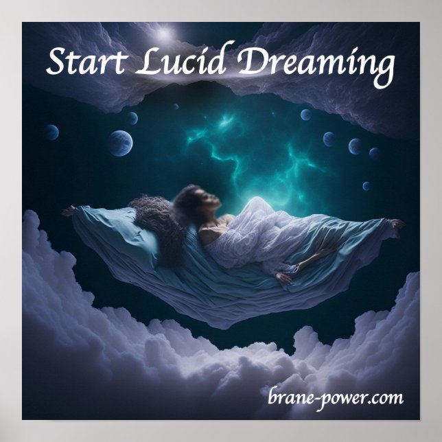 Start Lucid Dreaming Poster (Front)