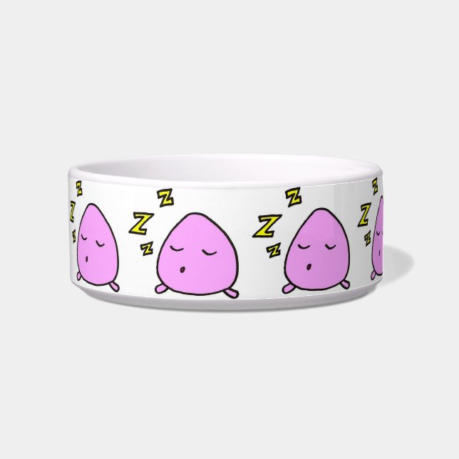 'Start My Nap With A Good Nap' Pet Bowl (Right)