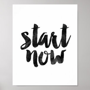 Start Now Poster