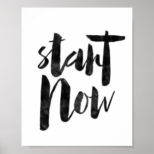 Start Now Poster