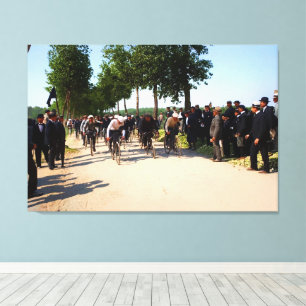 Start of The First Tour de France Circa 1903  Canvas Print