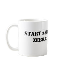 Start Seeing Zebras Mug