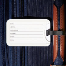 Start Small, Dream Big Travel Luggage Tag