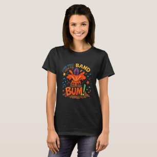 Start Small Grow Big Band Volcano T-Shirt
