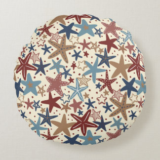 Start Spangled Round Cushion