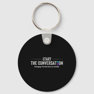 Start The Conversation Mental Health Suicide Aware Key Ring