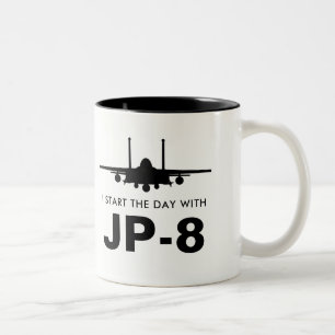 Start the Day with JP-8 Strike Eagle Mug