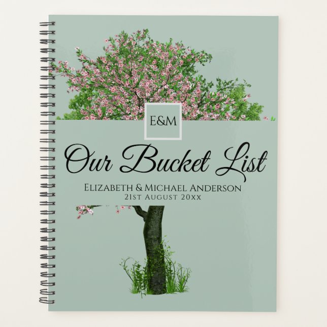 Start The Family Tree Bucket List Plan With This  Planner (Front)