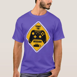 Start the Mission Gaming Patch friends vintage T-Shirt