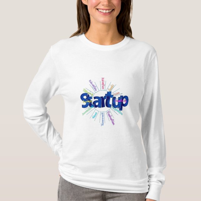 Start Up Tree  T-Shirt (Front)