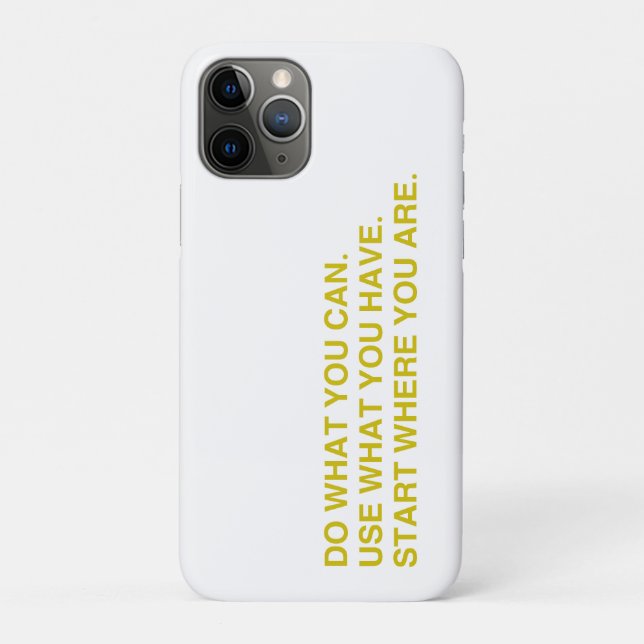 Start Where You Are Case-Mate iPhone Case (Back)