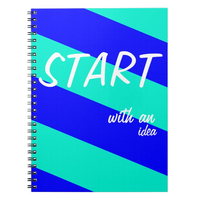 Start With An Idea Notebook (Front)