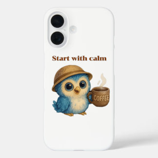 Start with Calm – Mindfulness iPhone 16 Case