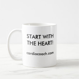 Start with the Heart Coffee Cup