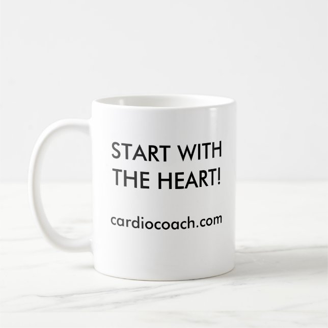 Start with the Heart Coffee Cup (Left)