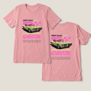 Start Your Adventure T-Shirt Tri-Blend Shirt