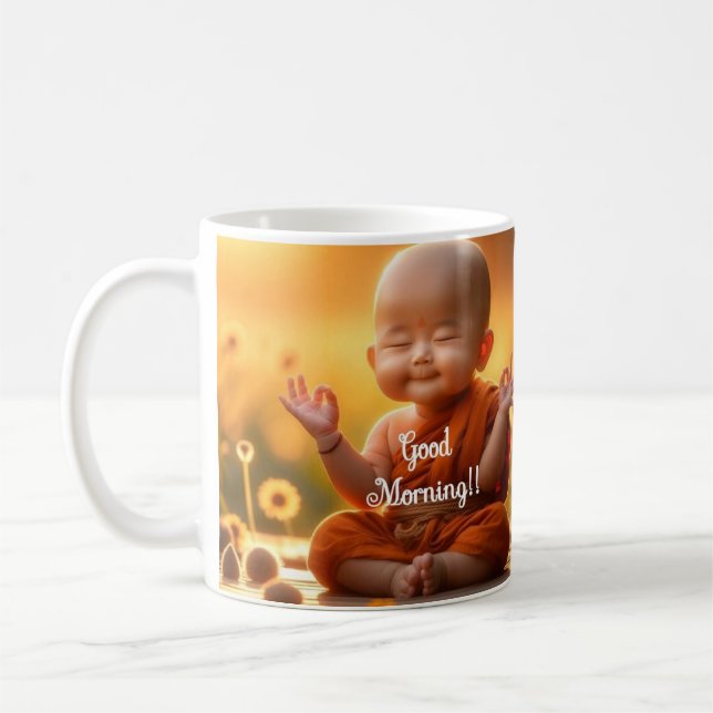  Start Your Day with a Smile! Coffee Mug (Left)