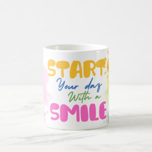 Start Your Day with a Smile – Cute Coffee Mug