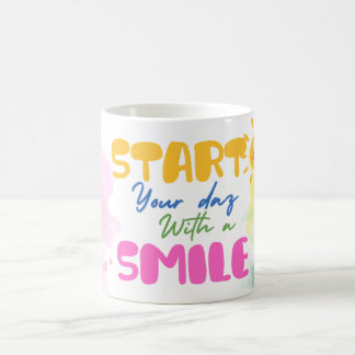 Start Your Day with a Smile – Cute Coffee Mug
