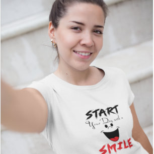 Start your day with a smile  T-Shirt