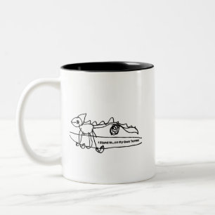 Start your day with a splash of self-expression Two-Tone coffee mug