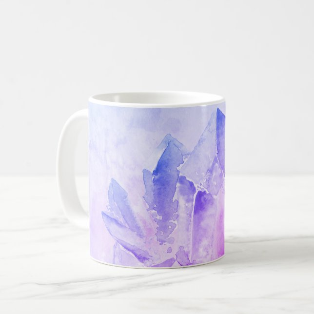 *~* Start Your Day With Some Crystal Energy Coffee Mug (Front Left)