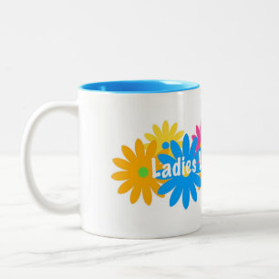 Start your day with with a smile! Two-Tone coffee mug