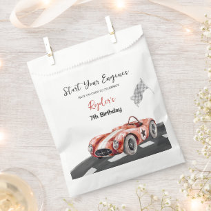 Start Your Engine Any Age Birthday Favour Bags