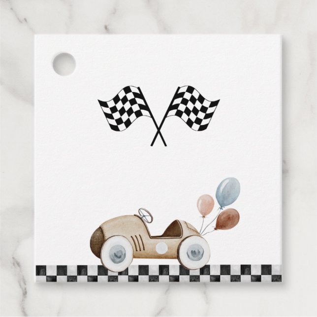 Start Your Engines  Favour Tags (Front)
