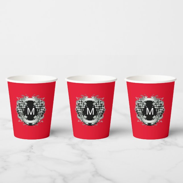 Start Your Engines  Paper Cups (Multi)