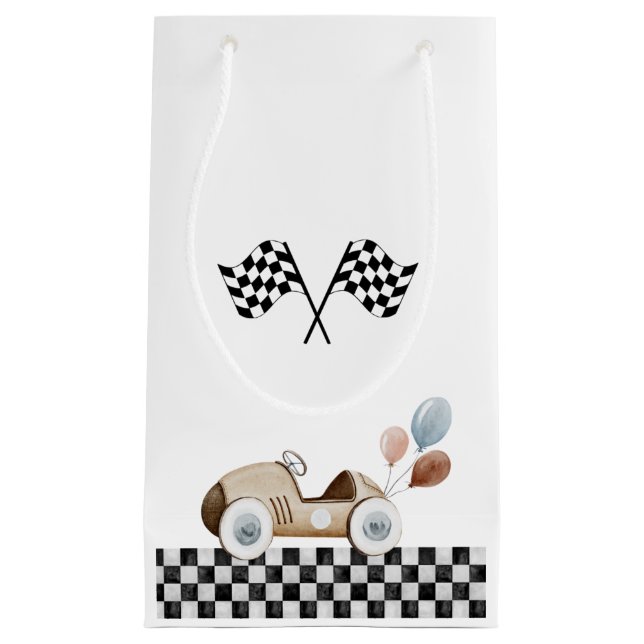 Start Your Engines  Small Gift Bag (Front)