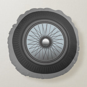 Start Your Engines Tire Pillow