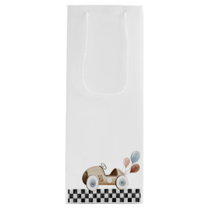 Start Your Engines Wine Gift Bag