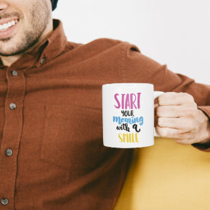 Start Your Morning with a Smile – Uplifting Mug 